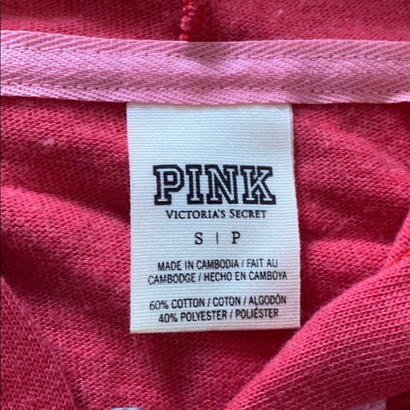 Victoria Secret PINK Full Zip Deep Purple - Picture 3 of 3